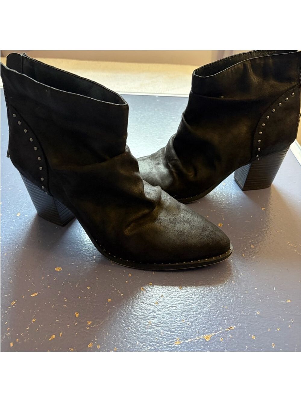 L47 heeled boots, EUC, size 11